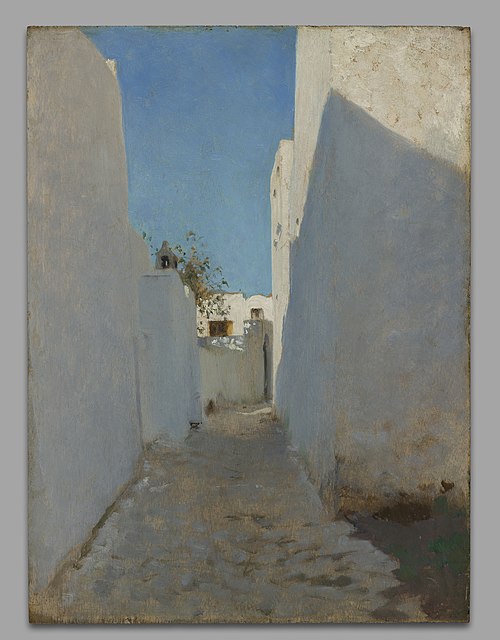A Moroccan Street Scene, 1879, John Singer Sargent