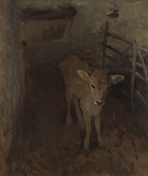 A Jersey Calf, 1893, John Singer Sargent