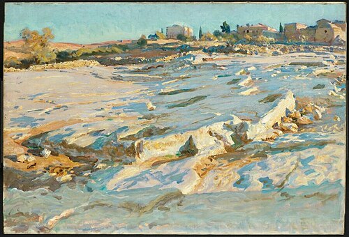 Near the Mount of Olives, Jerusalem, 1905, John Singer Sargent