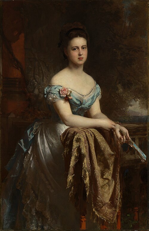 Marie, Duchess of Edinburgh, Grand Duchess of Russia (1853-1920), 1873, Gustav Richter