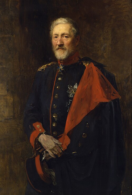 Portrait of the Infantry General Count von Blumenthal (unfinished), 1883, Gustav Richter