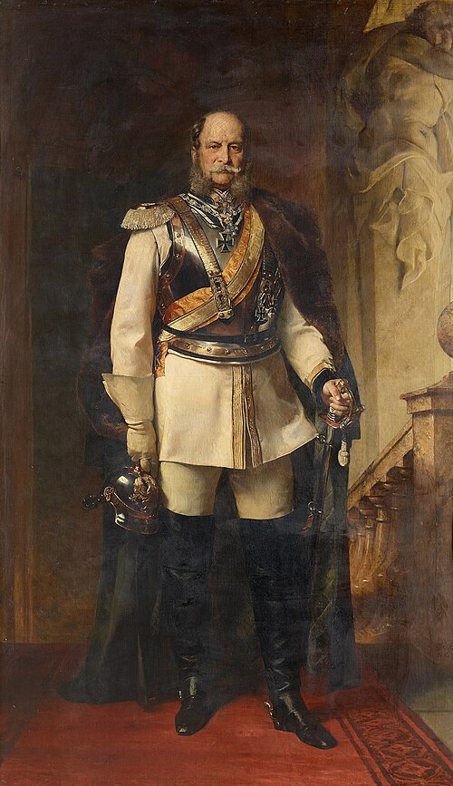 Portrait of Emperor Wilhelm I, 1877, Gustav Richter