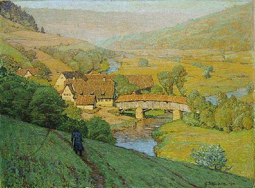 Pfingstsonntag, 1903, Gustav Schönleber