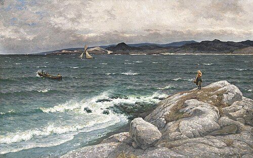 On the coast, , Julius Runge