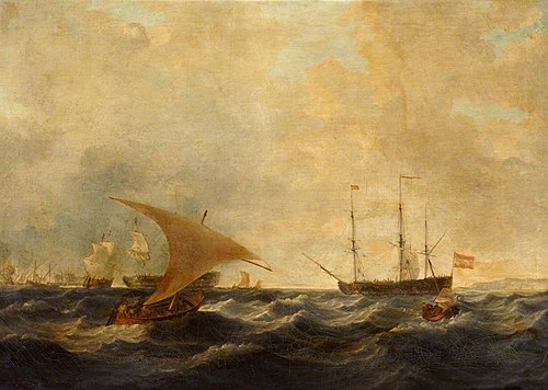 Seapiece, 1800, Richard Belgrave Hoppner