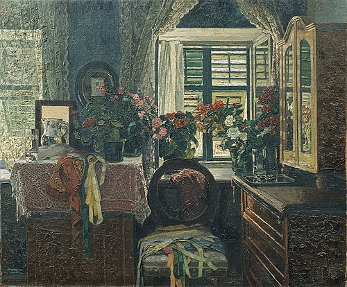Interieur, 1913, Josef Stoitzner