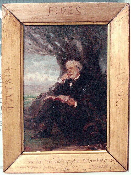 Lo Trovador de Montserrat, 1893, Ramon Padró i Pedret