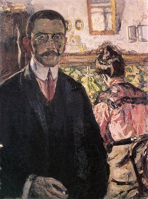 Autoportrait, 1905, Izsak Perlmutter