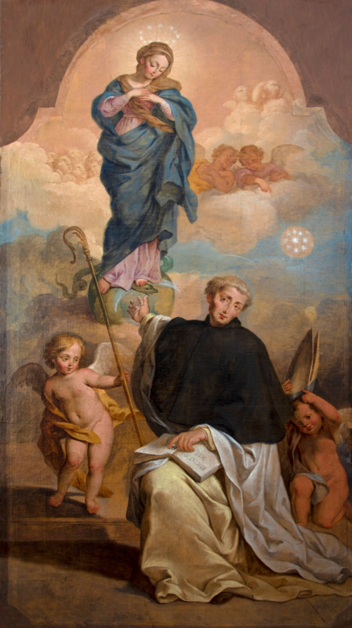 São Teotónio aos pés da Imaculada Conceição, 1800, André Gonçalves