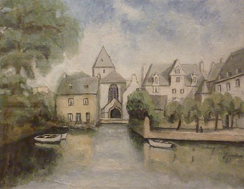 L'église de Locmaria, 1927, Max Jacob