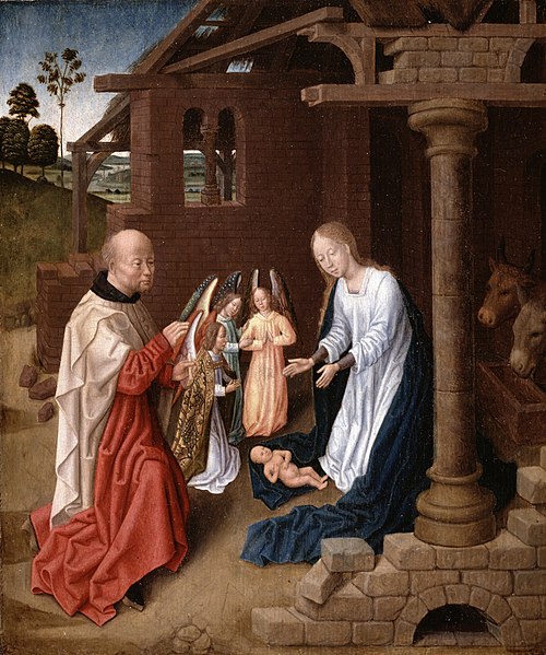 Adoration of the Christ Child, 1489, Maître de Saint-Ildefonse