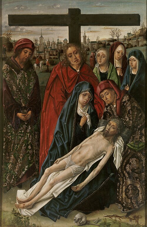 The Lamentation, 1490, Master of the Luna Altarpiece