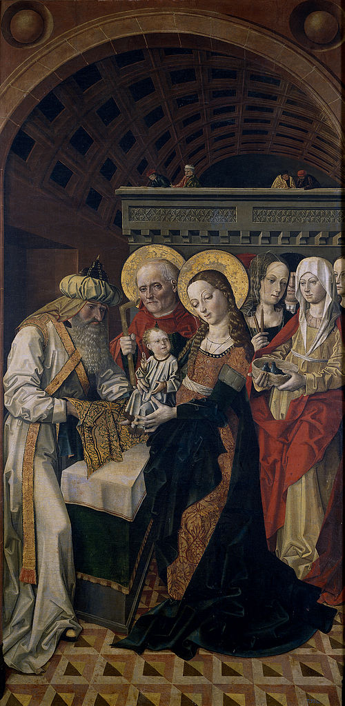 The Presentation of Jesus in the Temple, 1500, Master of La Sisla