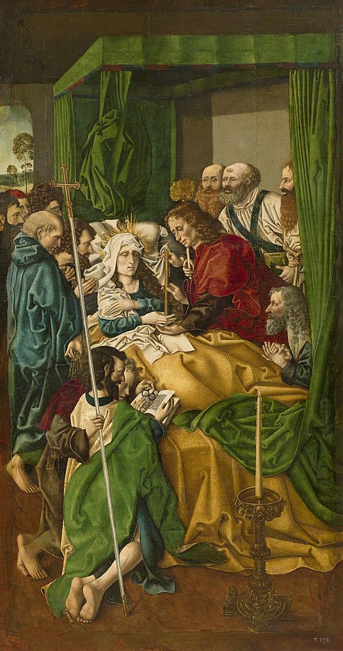 The Death of the Virgin, 1500, Master of La Sisla
