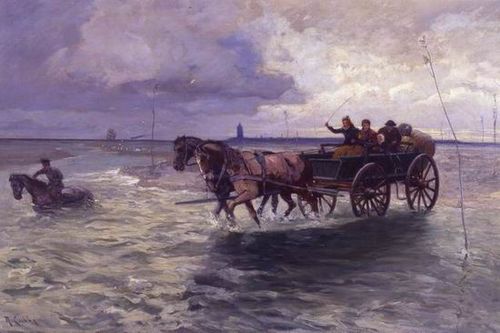 North Sea post, 1905, Richard Eschke