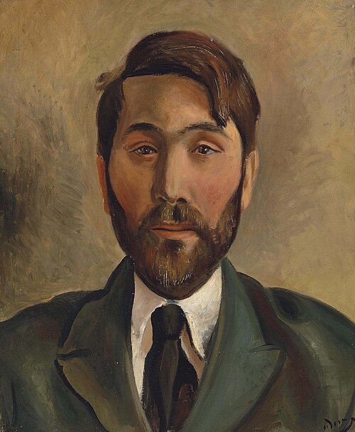 Portrait of the merchant Leopold Zborowski, 1923, André Derain