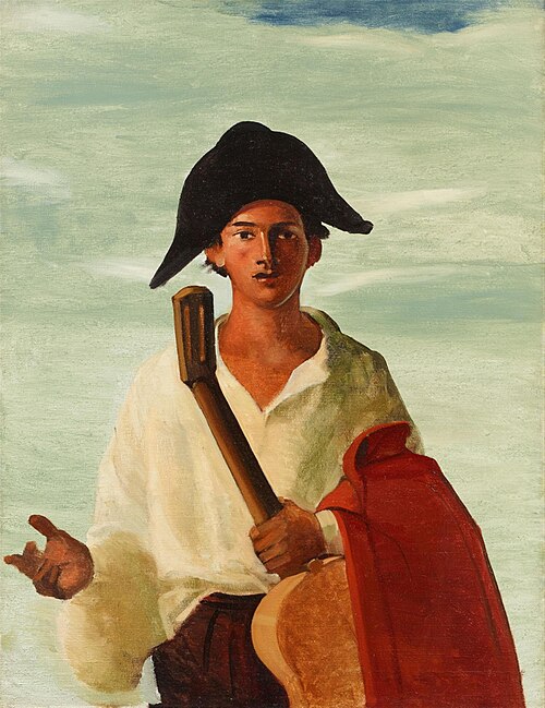 Arlequin tenant une guitare, 1930, André Derain