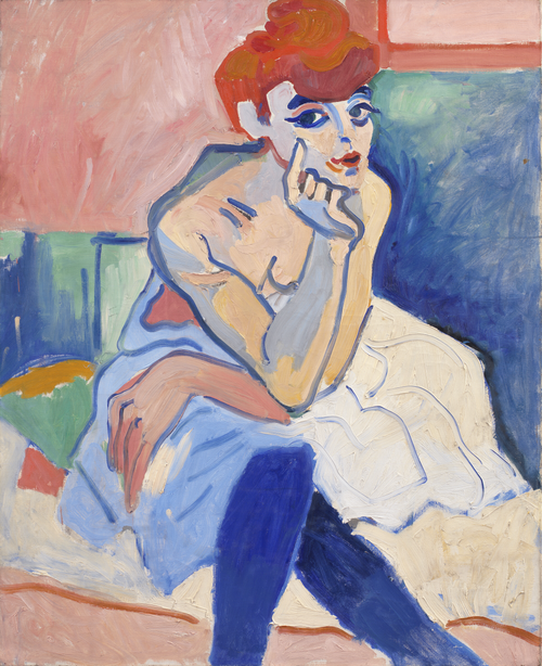 Woman in a Chemise, 1906, André Derain