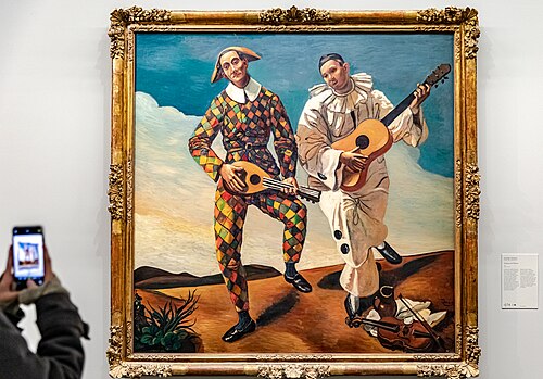 Arlequin et Pierrot, 1924, André Derain
