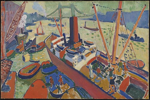 The Pool of London, 1906, André Derain
