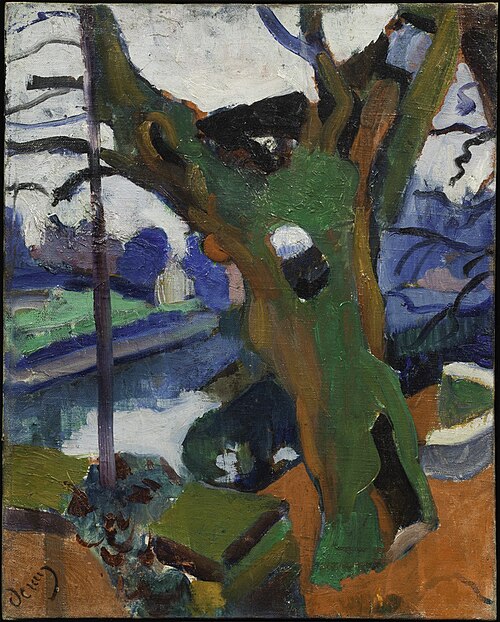 Le Vieil Arbre, 1904, André Derain