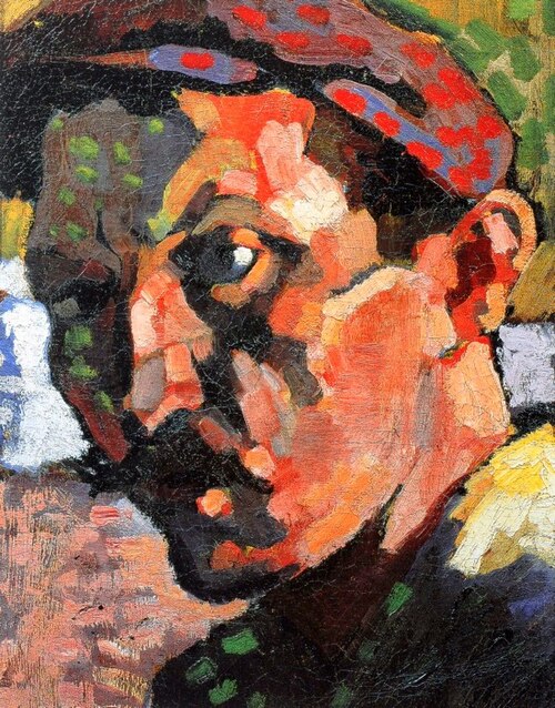 Autoportrait à la casquette, 1905, André Derain
