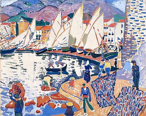 Le Séchage des voiles, 1905, André Derain