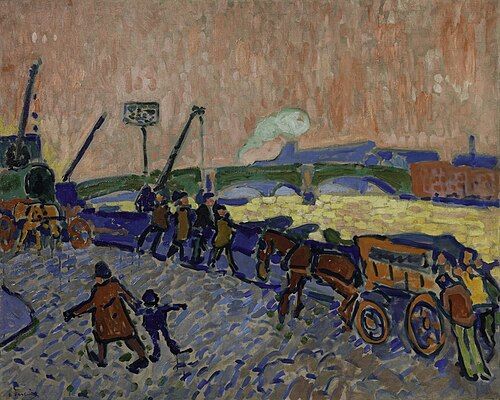 Les Quais de la Tamise, 1906, André Derain
