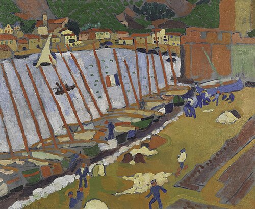 Le Faubourg de Collioure, 1905, André Derain