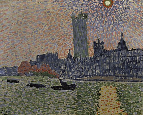 Londres, Westminster, 1906, André Derain