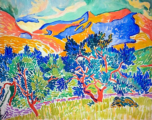 Mountains at Collioure, 1905, André Derain