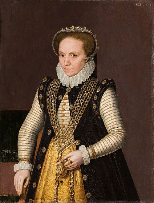Portrait of an unknown French Noblewoman, 1560, Monogrammiste G. E. C.