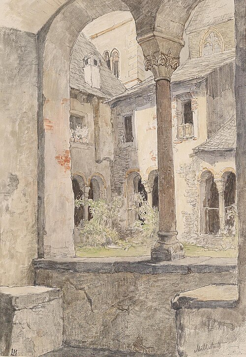 Cloister in Millstatt, , Leopold Munsch