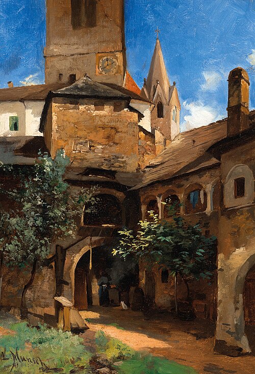 Deisenhofer Courtyard in Weissenkirchen, , Leopold Munsch