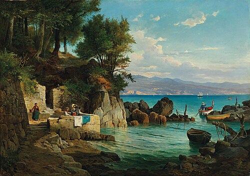 Bay in Abbazia, , Leopold Munsch
