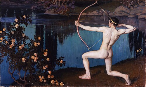 The Archer, 1898, Väinö Blomstedt
