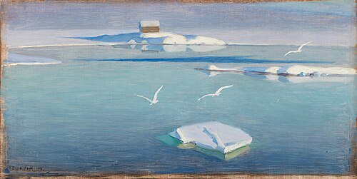 Winter's Day, 1896, Väinö Blomstedt