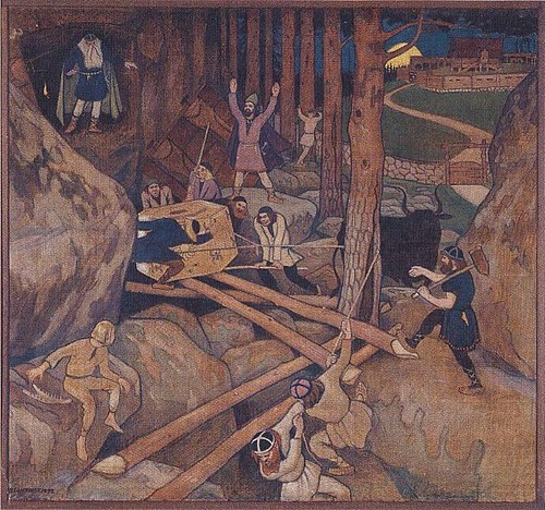 The Theft of the Sampo, 1897, Väinö Blomstedt