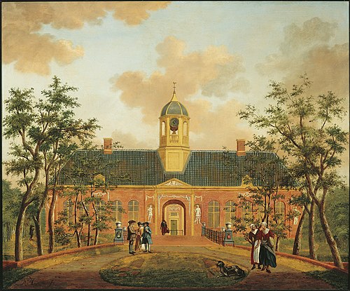 Second gatehouse of Elswout park in Overveen, 1795, Warner Horstink