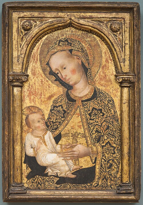 Madonna en kind, 1450, Lovro Marinov Dobričević