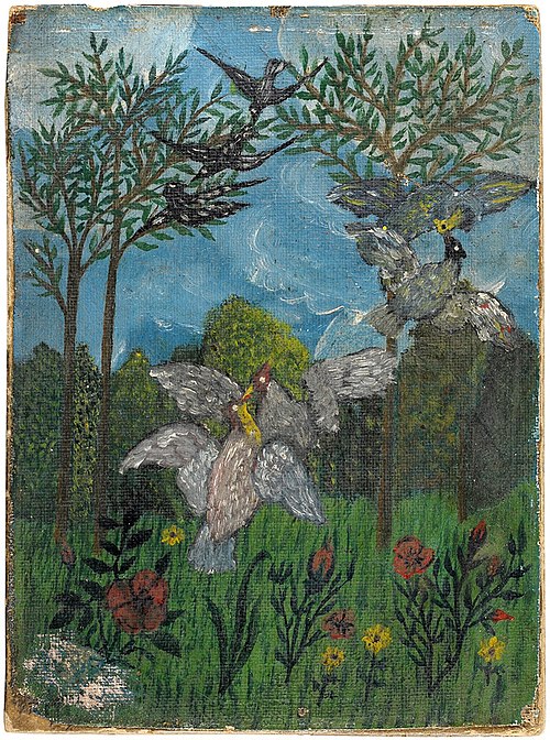 L'amour des oiseaux, , Henri Rousseau