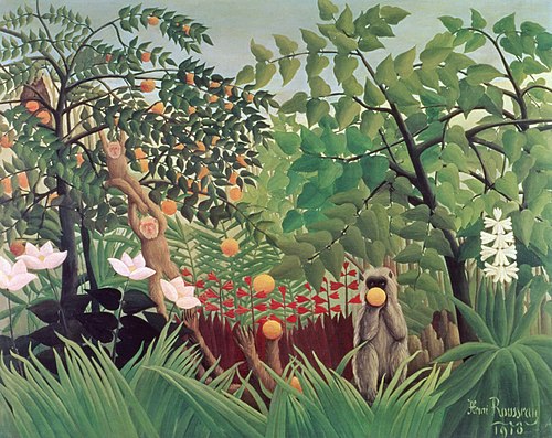 Paysage exotique, 1910, Henri Rousseau