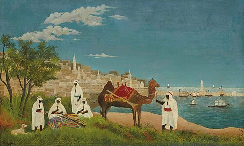 Paysage d'Alger, 1880, Henri Rousseau