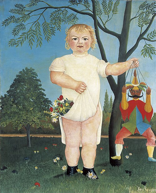 Pour fêter le bébé !, 1903, Henri Rousseau