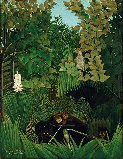 Les Joyeux Farceurs, 1906, Henri Rousseau
