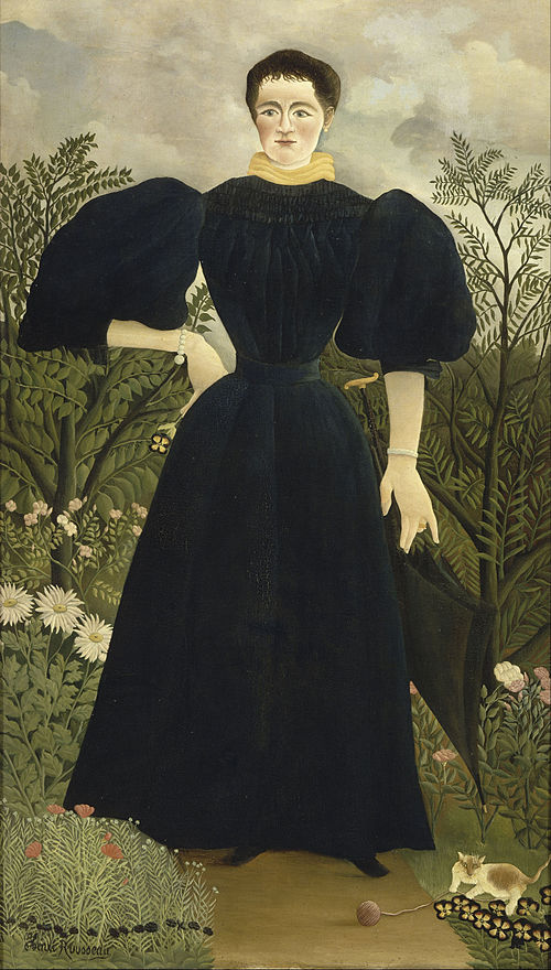 Portrait de Madame M., 1890, Henri Rousseau