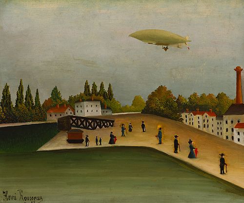 Quai d'Ivry, 1907, Henri Rousseau