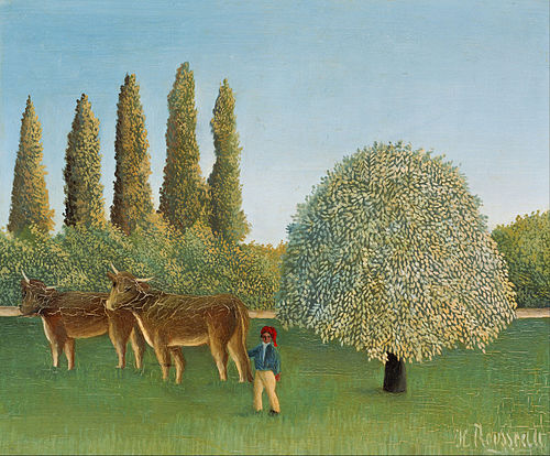 Meadowland (The Pasture), 1910, Henri Rousseau