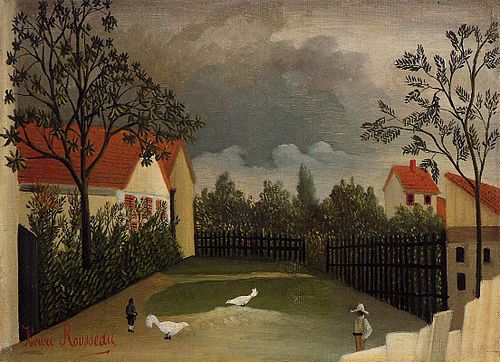 The Barnyard, 1896, Henri Rousseau