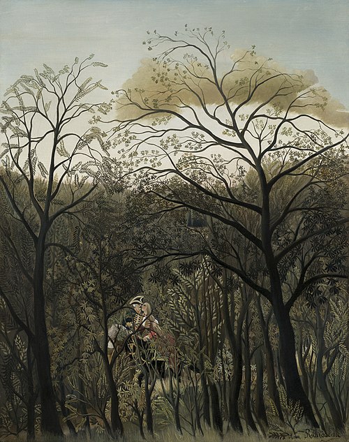 Rendezvous in the Forest, 1889, Henri Rousseau